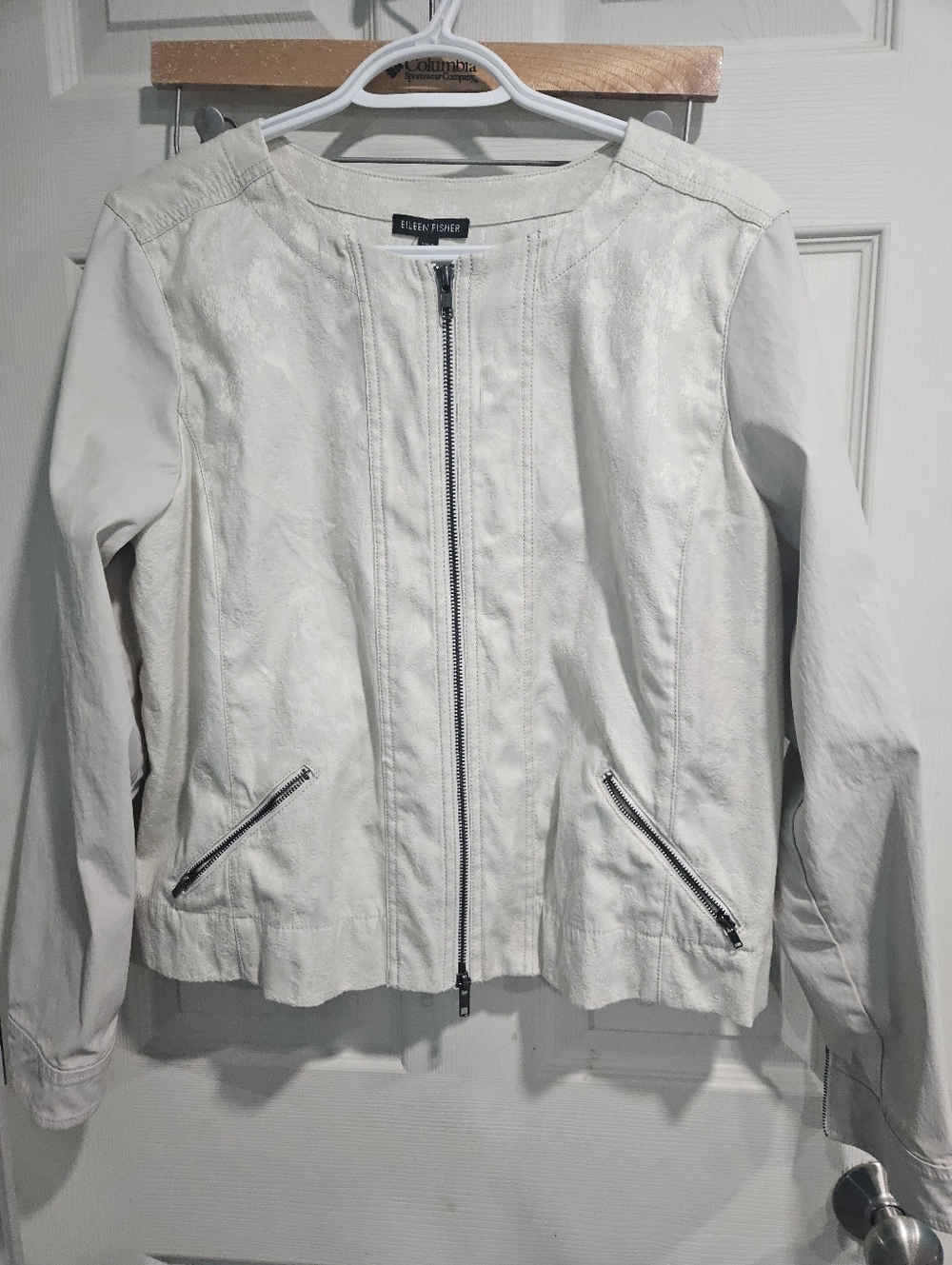 Eileen Fisher Jaquard Textured Jacket